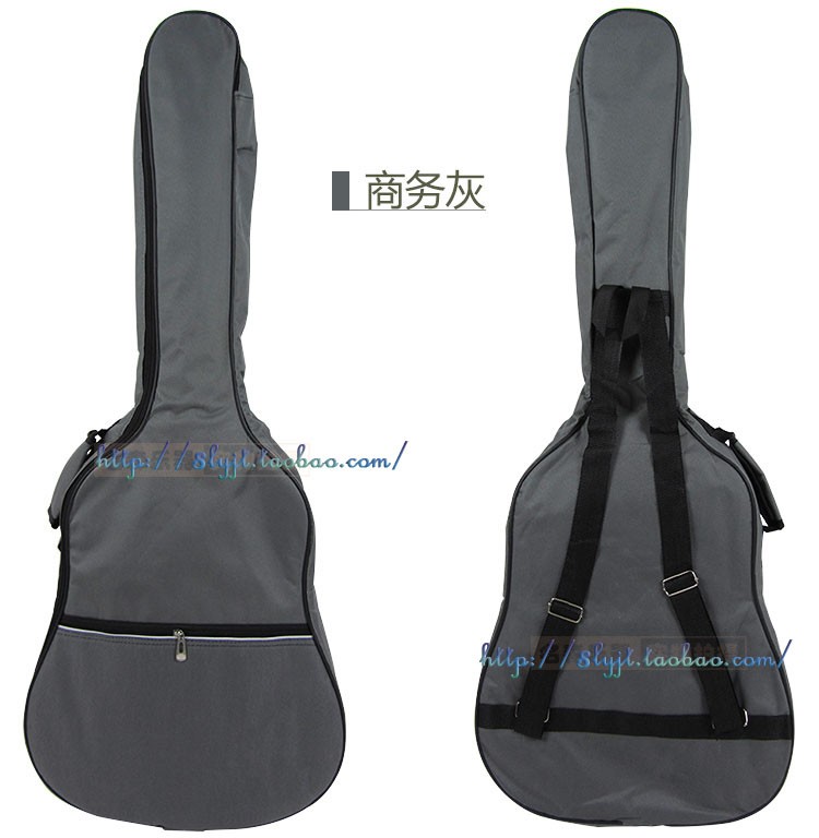 余豹(個體經營)特價促銷 39-41寸加厚海綿雙肩吉他包，多色可選
